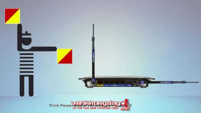 Đặt cục kích sóng wifi ở đâu để sóng WiFi khỏe nhất ? Đặt ăng ten cục kích sóng wifi hướng lên trên để có chất lượng wifi khỏe nhất