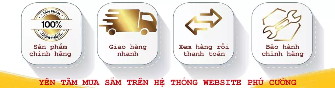 Trang chủ Yên tâm mua sắm tại hệ thống website Công ty TNHH Thương mại công nghệ Phú Cường
